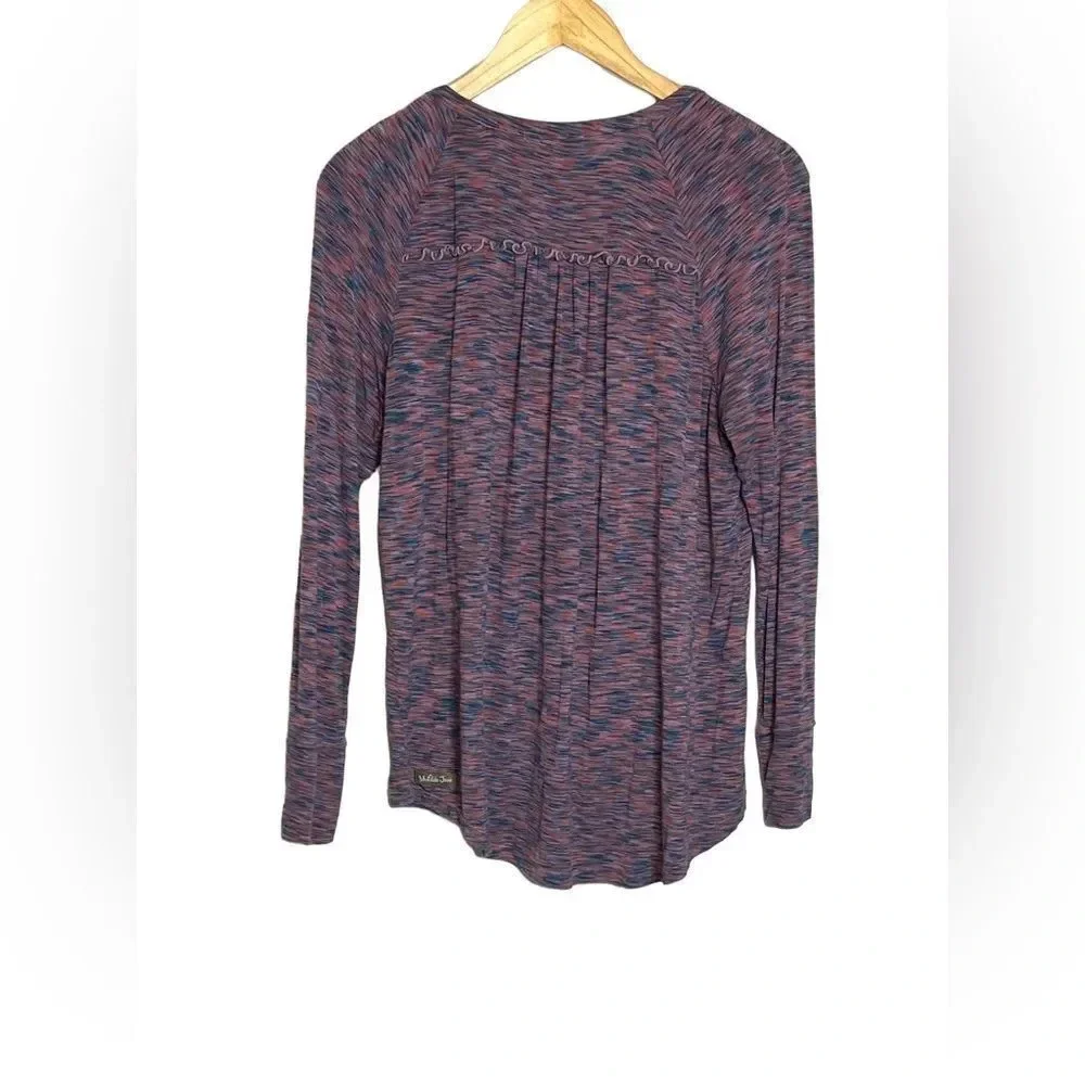 Matilda Jane | Planetarium Top Moments With You Spacedye V Neck - Picture 6 of 8